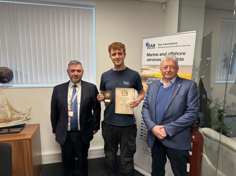Tom Apprentice of the Year
