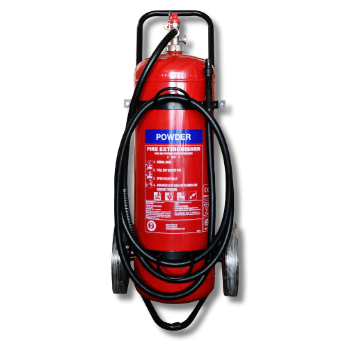 ABC Powder Mobile Fire Extinguisher 25kg/50kg (MED approved) - Image 2